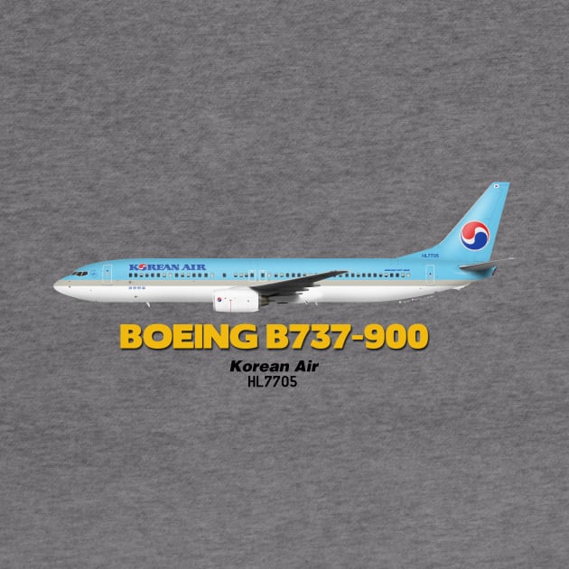 Boeing B737-900 - Korean Air by TheArtofFlying